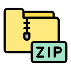 carpeta zip